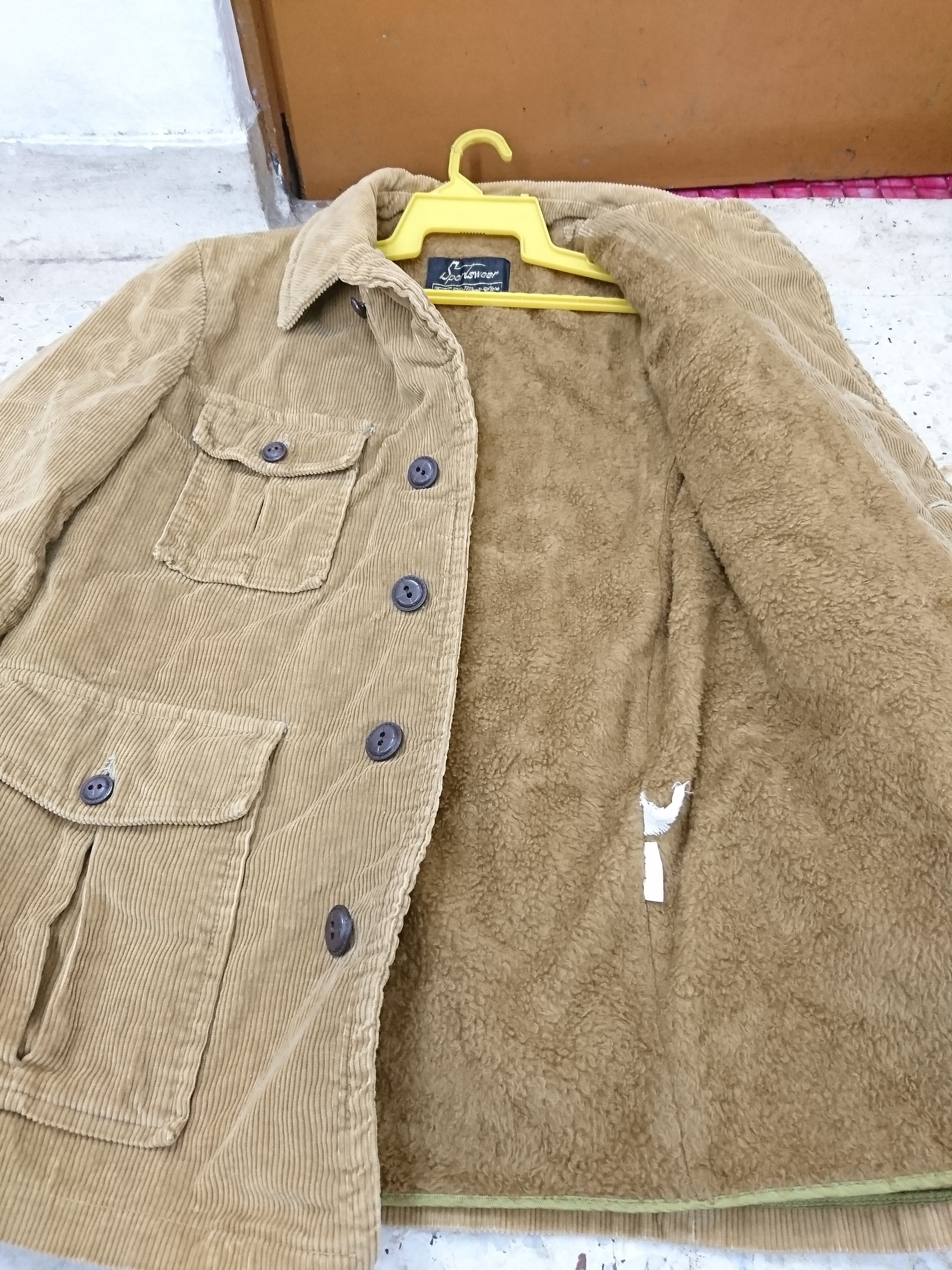 Sears Vintage Sears corduroy sherpa jacket Size US XXS / EU 40 - 4 Thumbnail