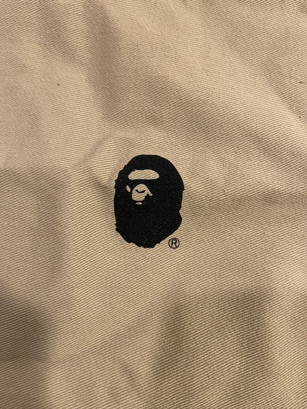 Bape Bape Beige Color Ape Head Dust Bag Size ONE SIZE - 4 Thumbnail