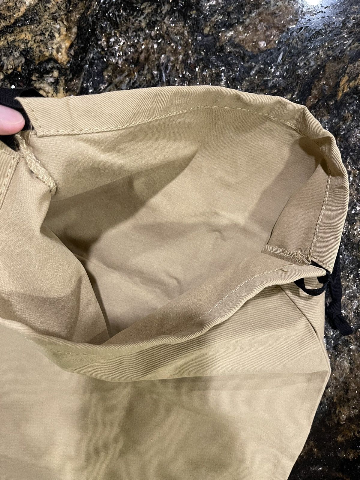 Bape Bape Beige Color Ape Head Dust Bag Size ONE SIZE - 3 Thumbnail