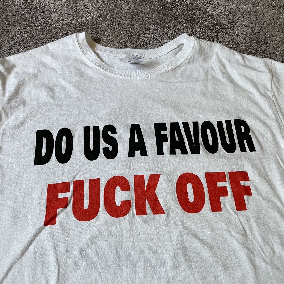 Vintage Y2K Vintage Graphic Tee Punk Streetwear Funny Print Slim L Size US L / EU 52-54 / 3 - 6 Thumbnail