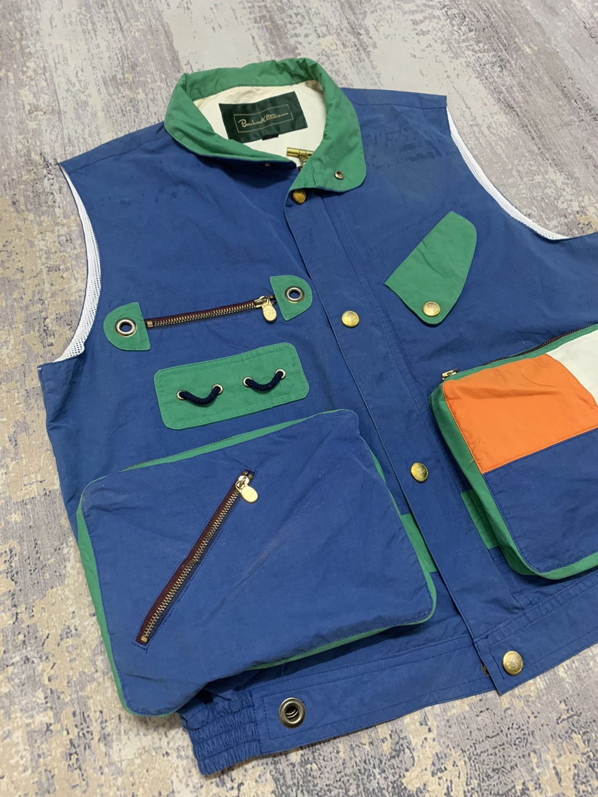 Bernhard Willhelm Royal Corinthian Yacht Club Utility Colorway Vest Jacket Size US M / EU 48-50 / 2 - 2 Thumbnail