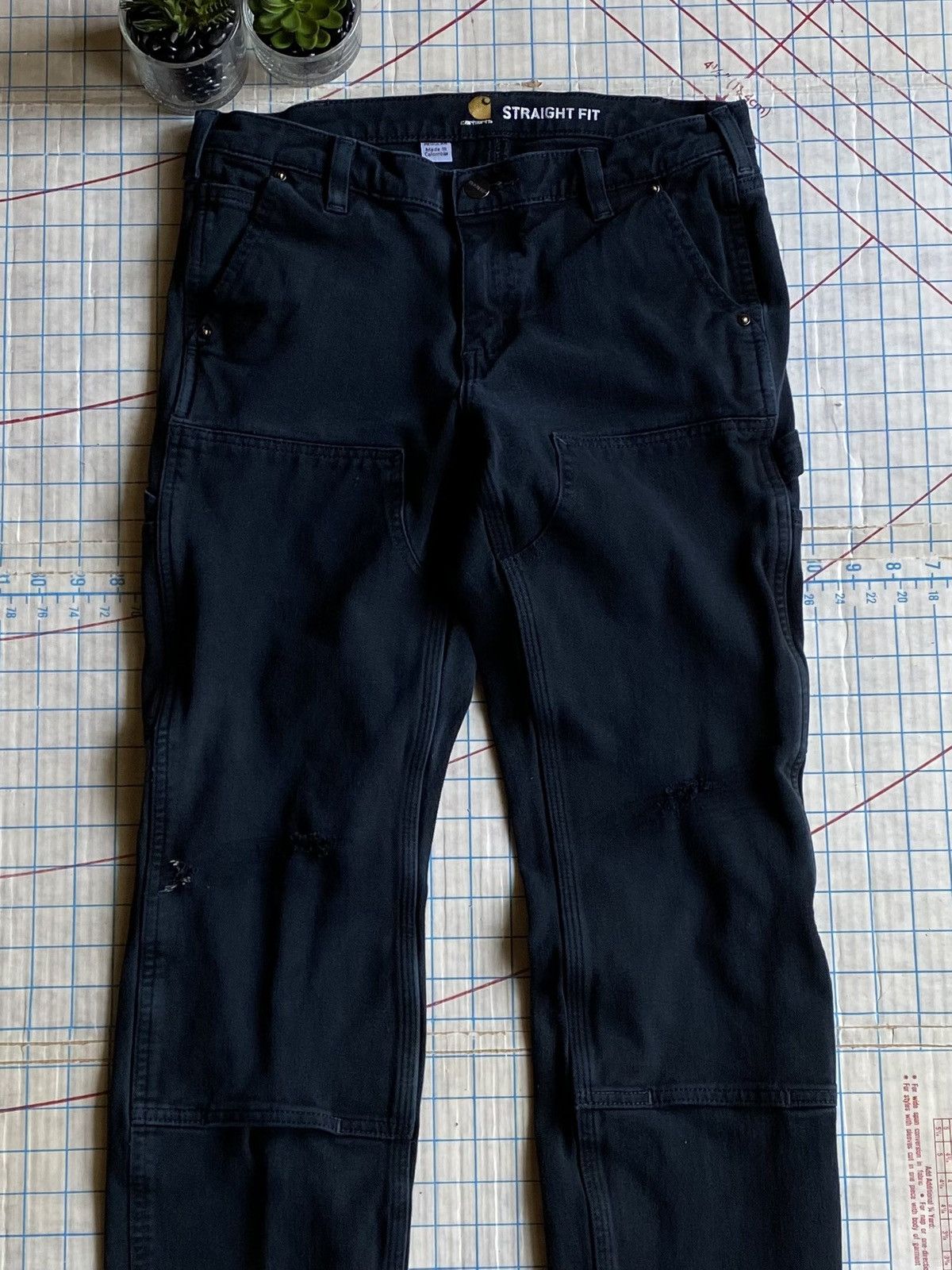 Carhartt Carhartt Womens Double Knee Workwear Pants Size 6 Fits 30 Size 30" / US 8 / IT 44 - 3 Thumbnail