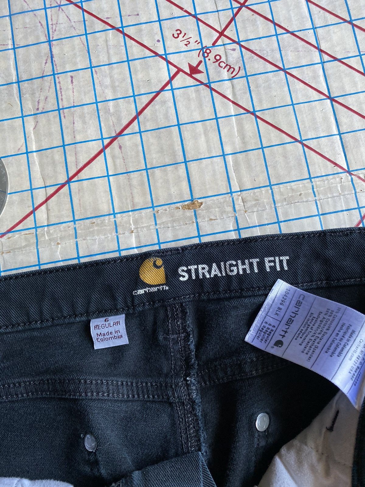 Carhartt Carhartt Womens Double Knee Workwear Pants Size 6 Fits 30 Size 30" / US 8 / IT 44 - 7 Thumbnail