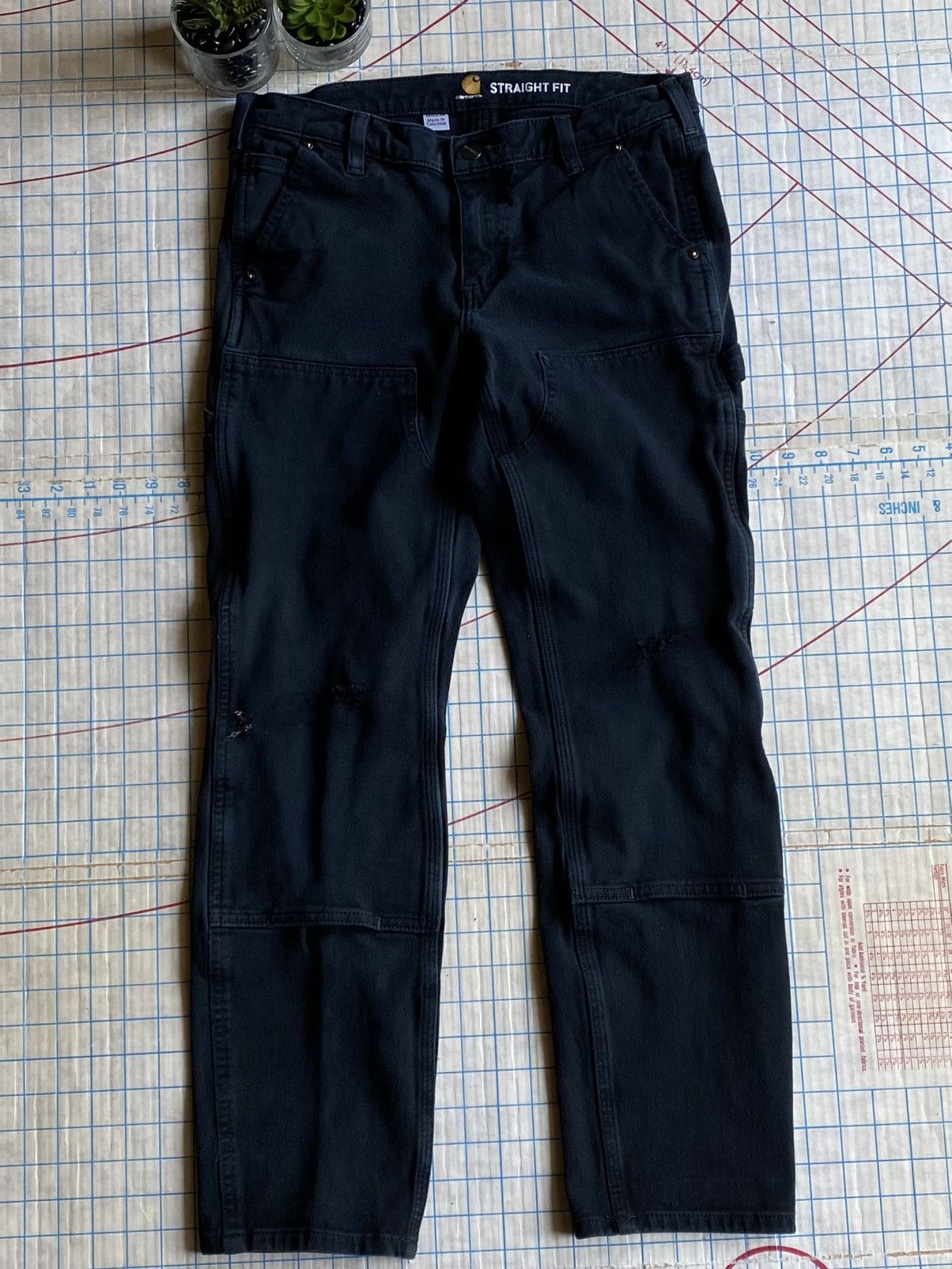 Carhartt Carhartt Womens Double Knee Workwear Pants Size 6 Fits 30 Size 30" / US 8 / IT 44 - 1 Thumbnail