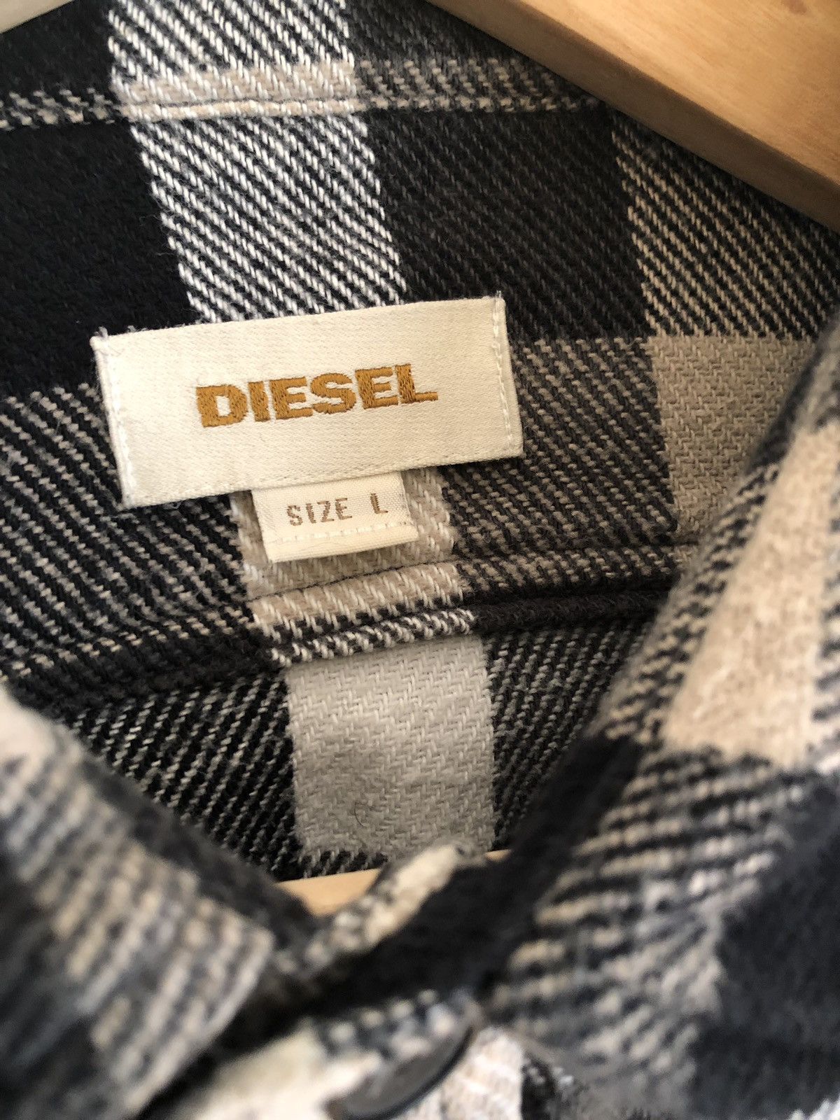 Diesel Diesel Los Angeles Checkered heavy Flannel shirt Size US L / EU 52-54 / 3 - 3 Thumbnail