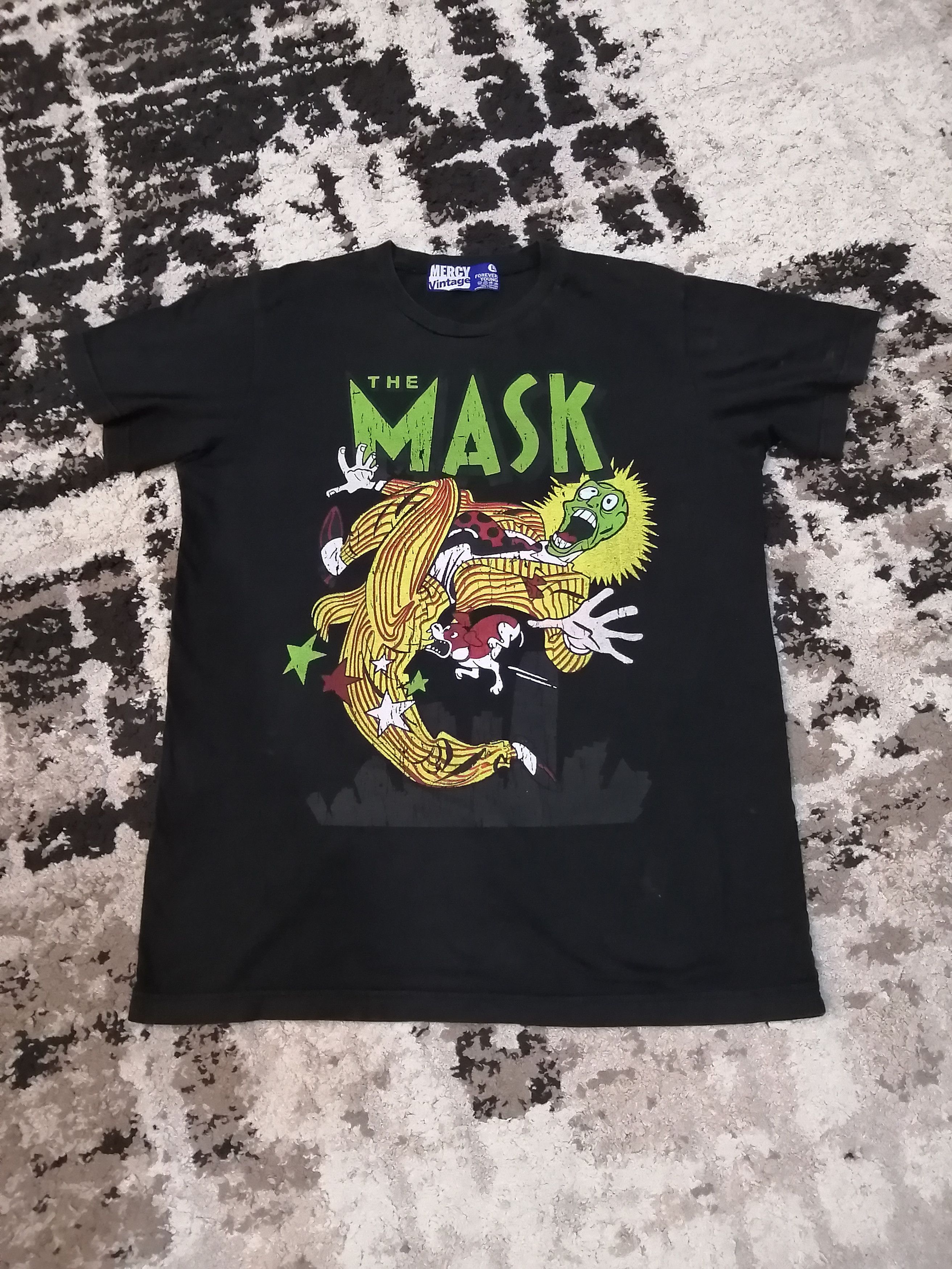 Vintage Vintage The Mask Movie Tshirt - Size L Size US L / EU 52-54 / 3 - 11 Thumbnail