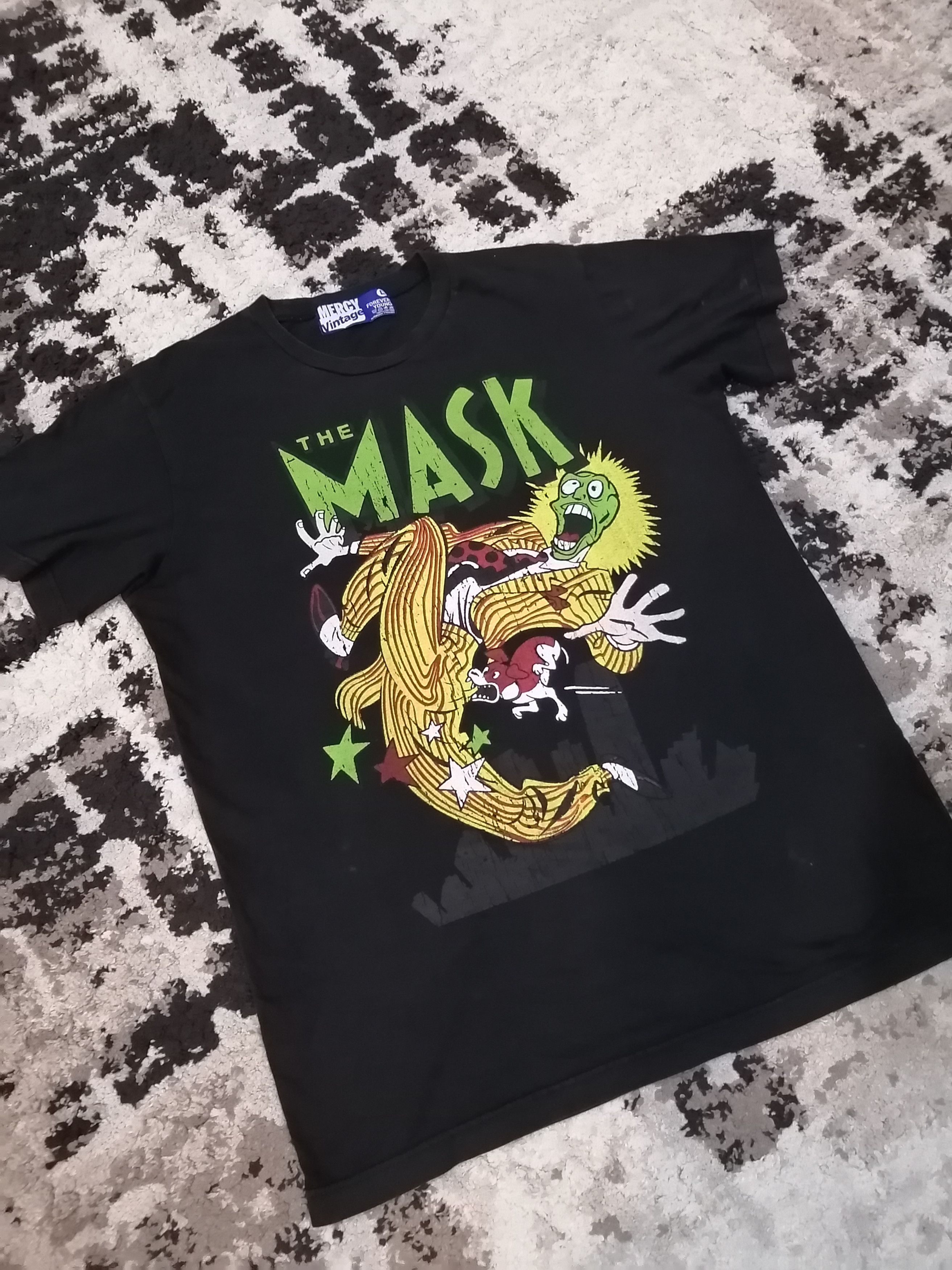 Vintage Vintage The Mask Movie Tshirt - Size L Size US L / EU 52-54 / 3 - 10 Thumbnail