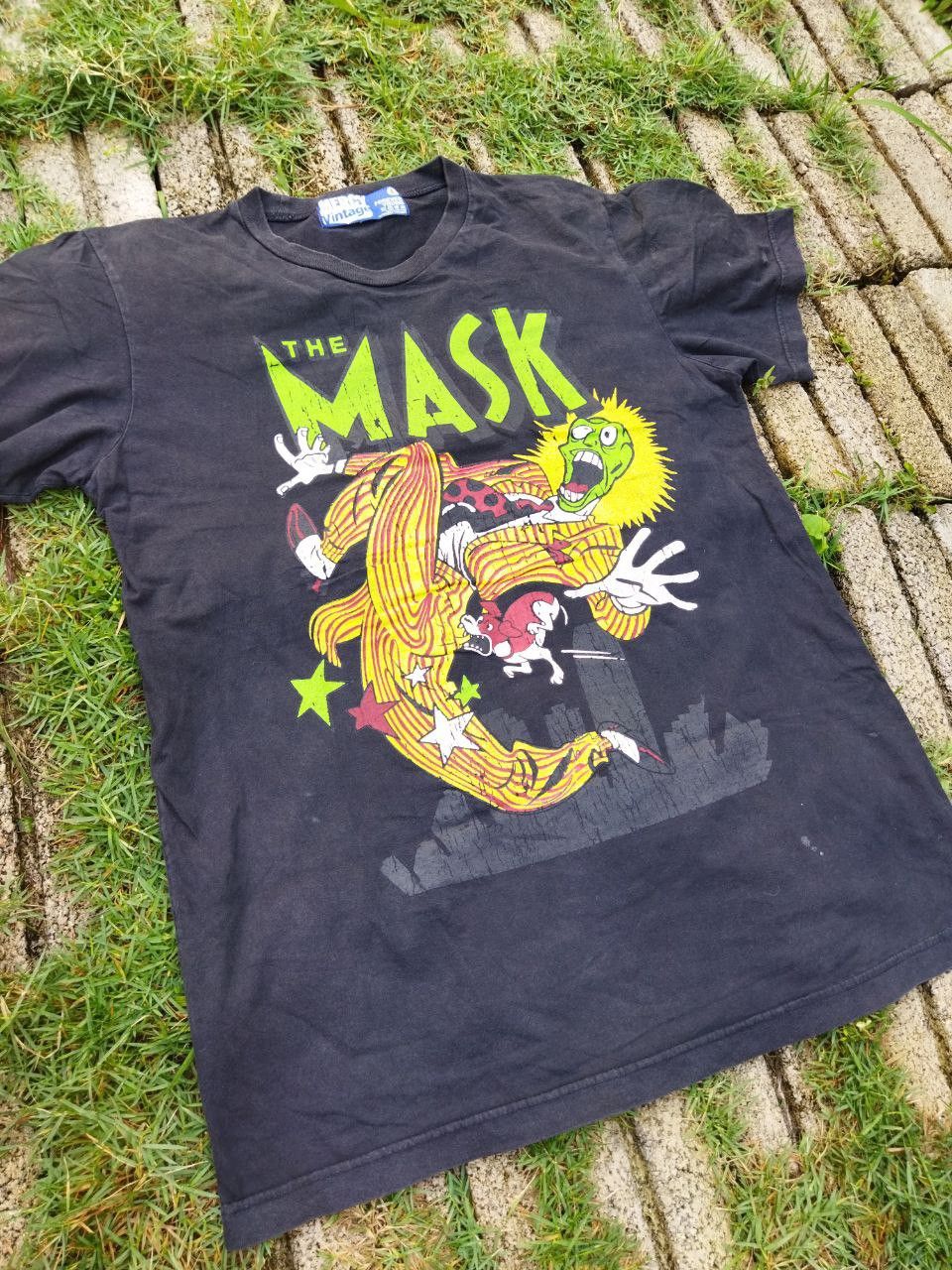 Vintage Vintage The Mask Movie Tshirt - Size L Size US L / EU 52-54 / 3 - 3 Thumbnail