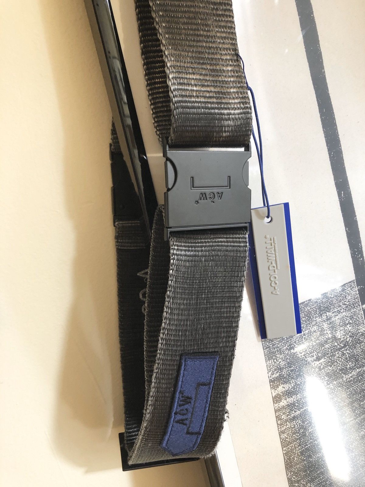 A-COLD-WALL* A Cold Wall ACW* double buckle adjustable industrial belt Size ONE SIZE - 2 Thumbnail