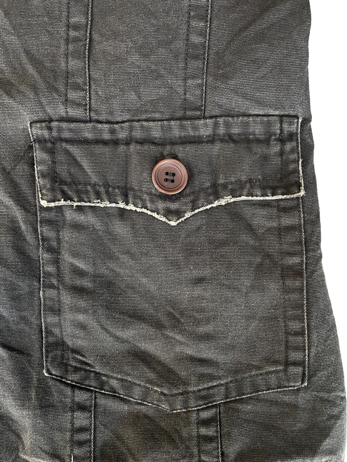 Japanese Brand Japanese Brand Grunge Style Grey Washed Frayed Chore Jacket Size US M / EU 48-50 / 2 - 9 Thumbnail