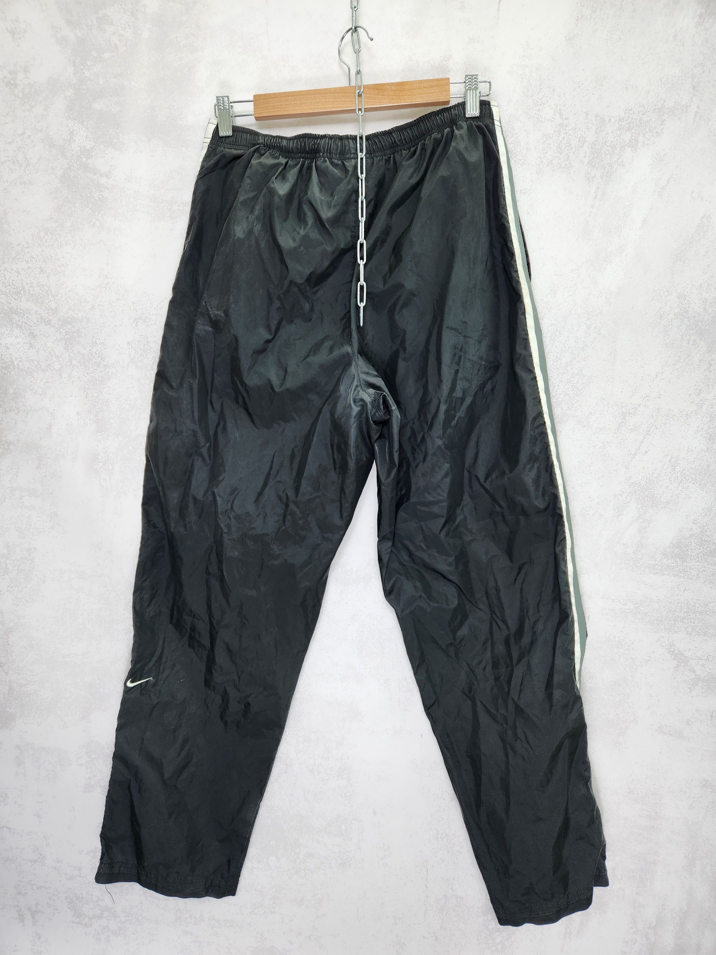 Nike Y2k Nike vintage 90s nylon casual pants M Size US 32 / EU 48 - 6 Thumbnail