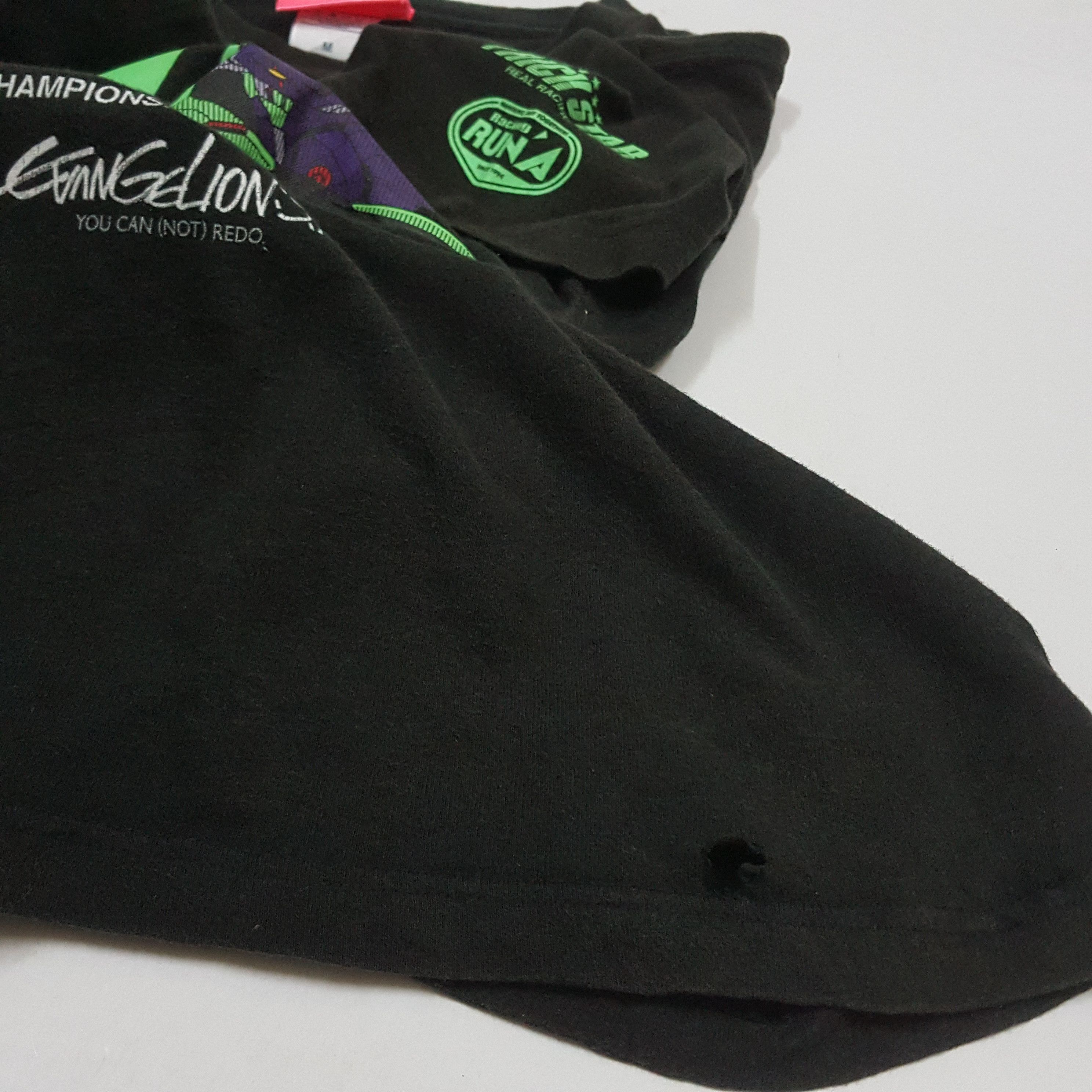 Cartoon Network × Japanese Brand × Vintage Vintage Neon Genesis Evangalion Japanese Anime t-shirt Size US M / EU 48-50 / 2 - 6 Thumbnail