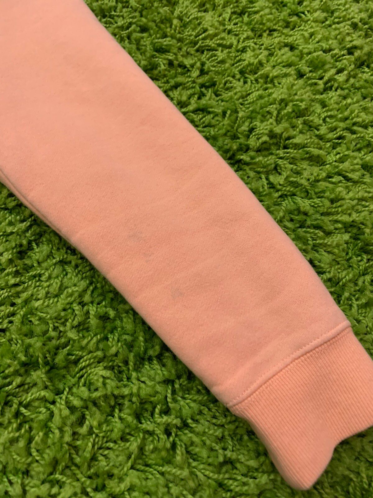 Vintage 🔥Stussy Basic Hoodie Salmon Pink Small Y2K Vintage Skate Size US S / EU 44-46 / 1 - 6 Thumbnail