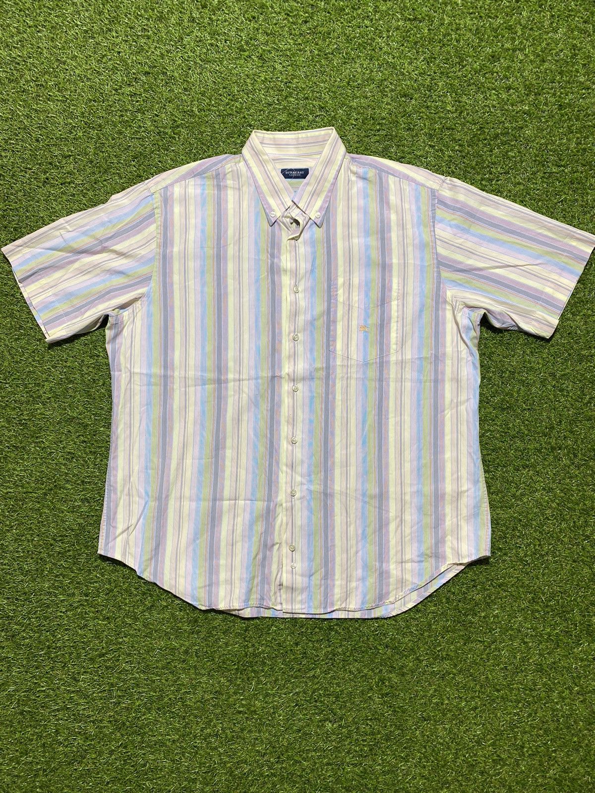 Burberry Vintage Y2K Burberry London shirt luxury style size XL Size US XL / EU 56 / 4 - 2 Thumbnail