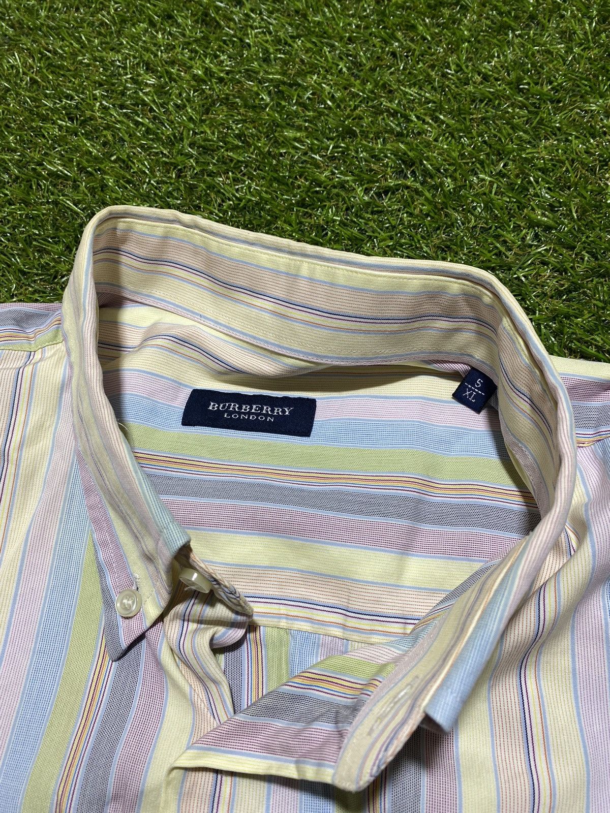 Burberry Vintage Y2K Burberry London shirt luxury style size XL Size US XL / EU 56 / 4 - 3 Thumbnail