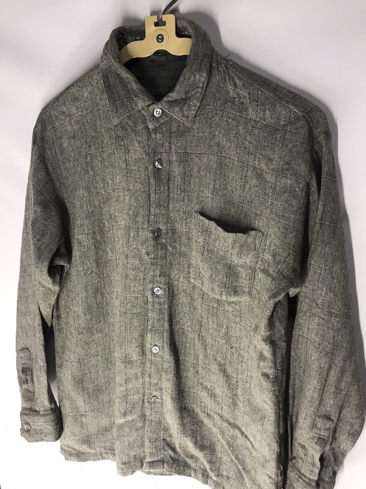 Japanese Brand × Vintage Vintage tokios wool button up shirt Size US M / EU 48-50 / 2 - 3 Thumbnail