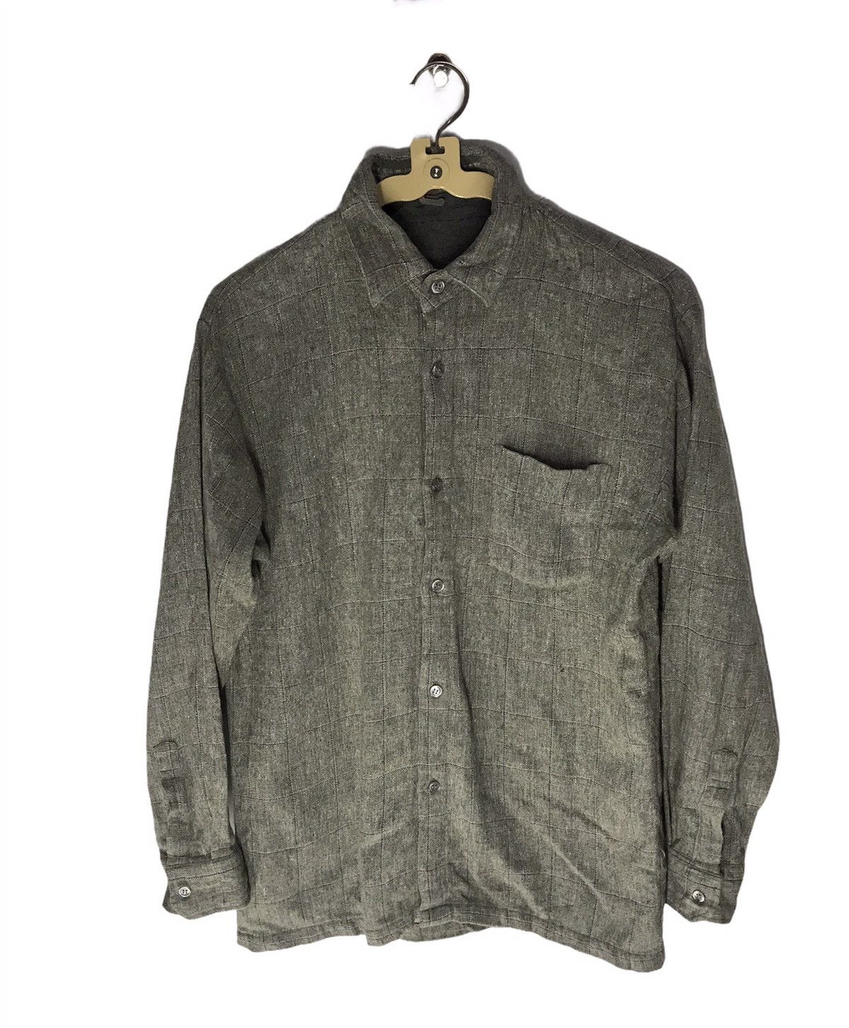 Japanese Brand × Vintage Vintage tokios wool button up shirt Size US M / EU 48-50 / 2 - 1 Thumbnail