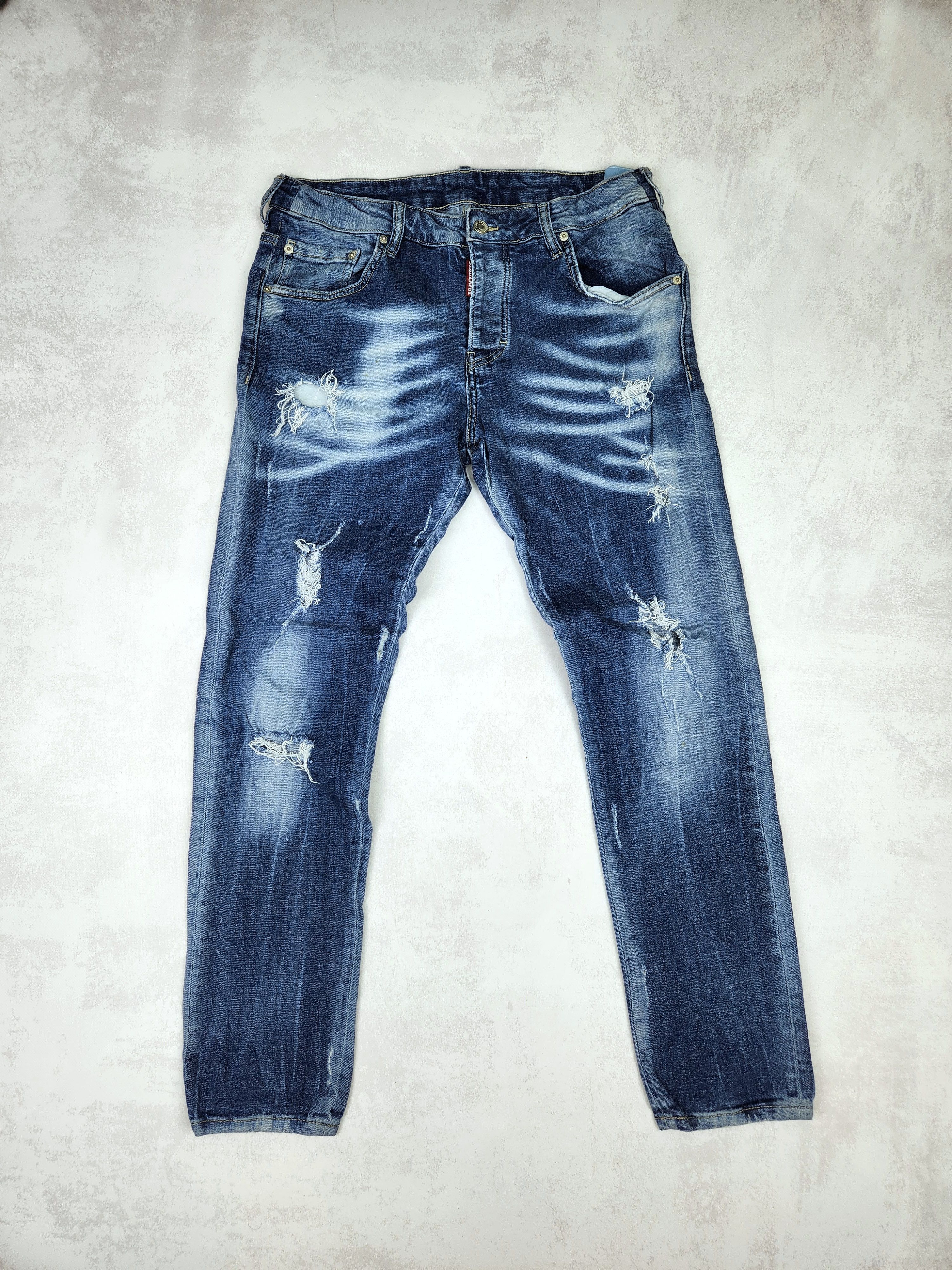 Dsquared2 Dsquared 2 denim distressed jeans Size US 32 / EU 48 - 1 Thumbnail