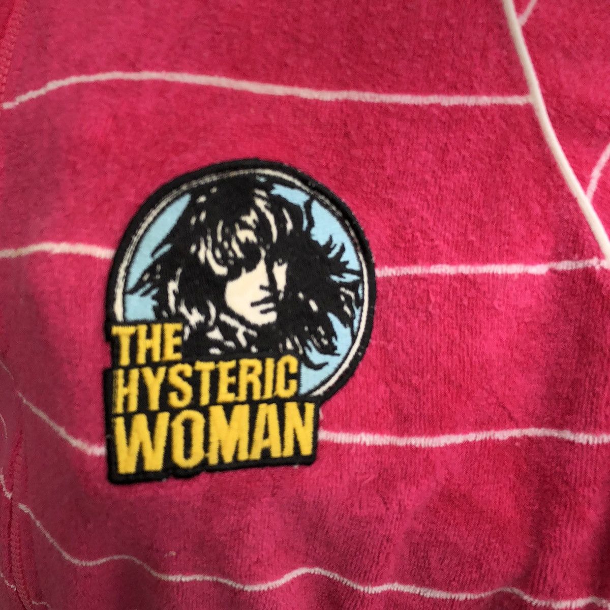 Hysteric Glamour Vintage 80s THE HYSTERIC WOMAN Patch Logo sweaters Size S / US 4 / IT 40 - 3 Thumbnail