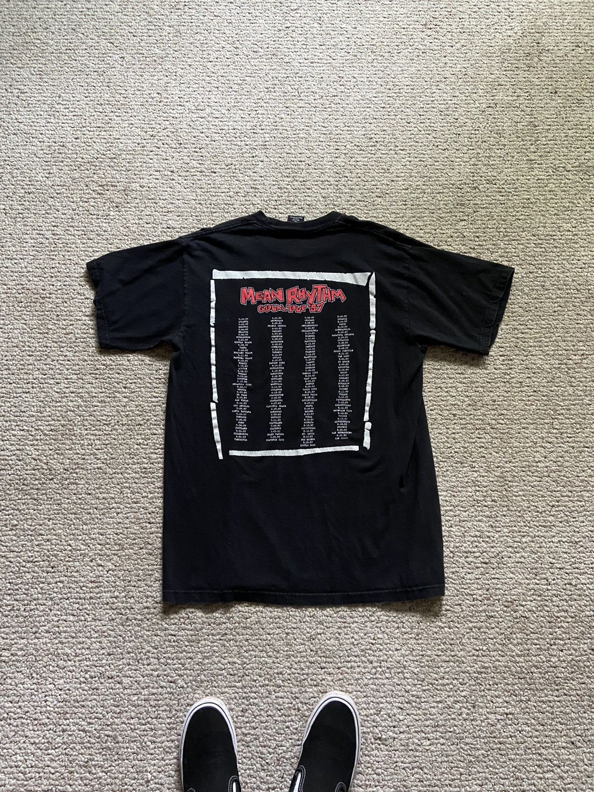 Giant × Vintage Vintage ZZ Top Mean Rhythm 1997 T Shirt Size US XL / EU 56 / 4 - 3 Thumbnail