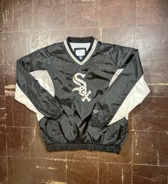 Vintage Vintage Chalk Line WHITE SOX Long Hoodies Big Logo Jacket, Grailed