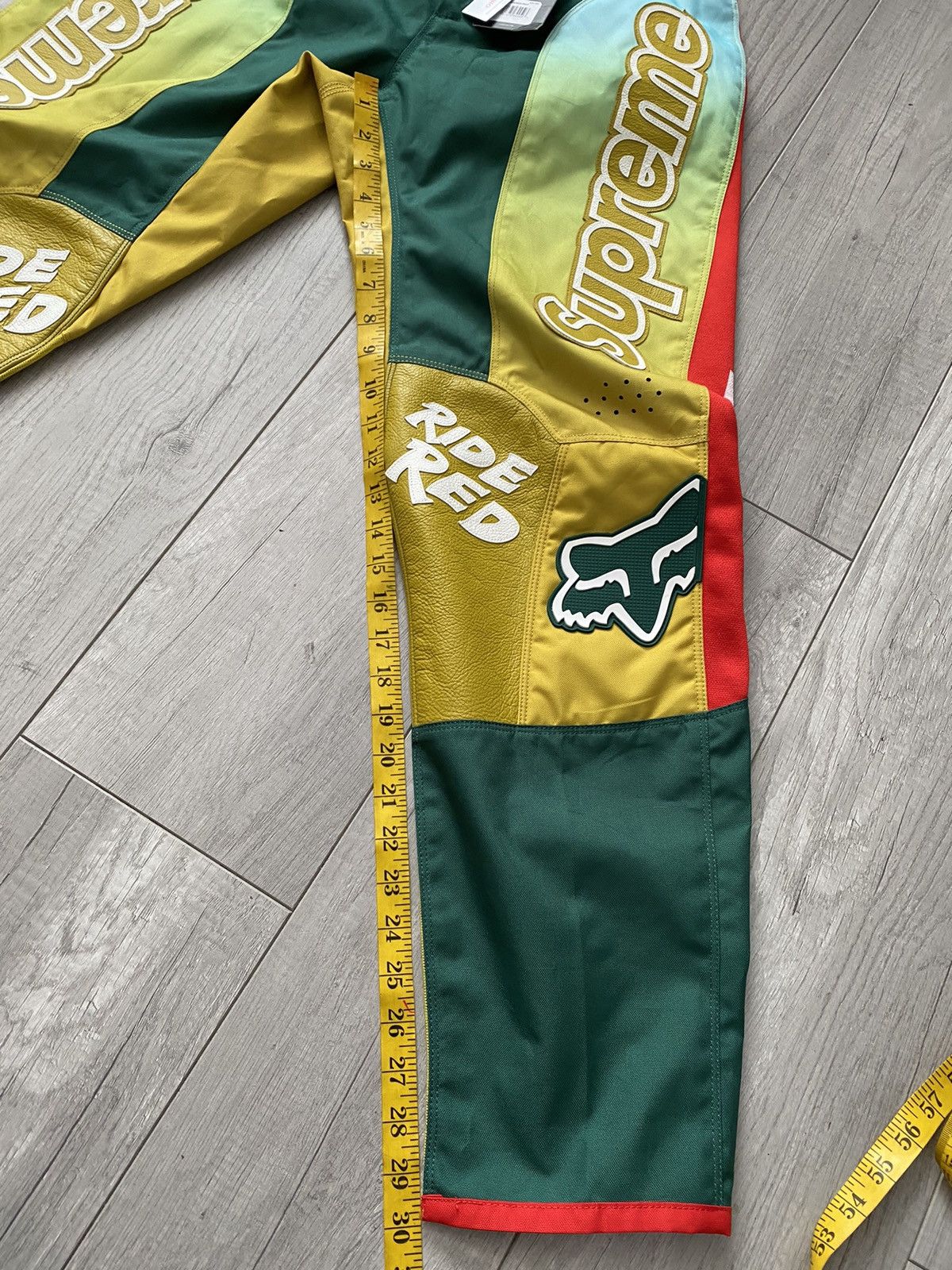 Fox Racing × Supreme Supreme FW19 Honda Fox Racing Moto Pants Size US 30 / EU 46 - 14 Thumbnail