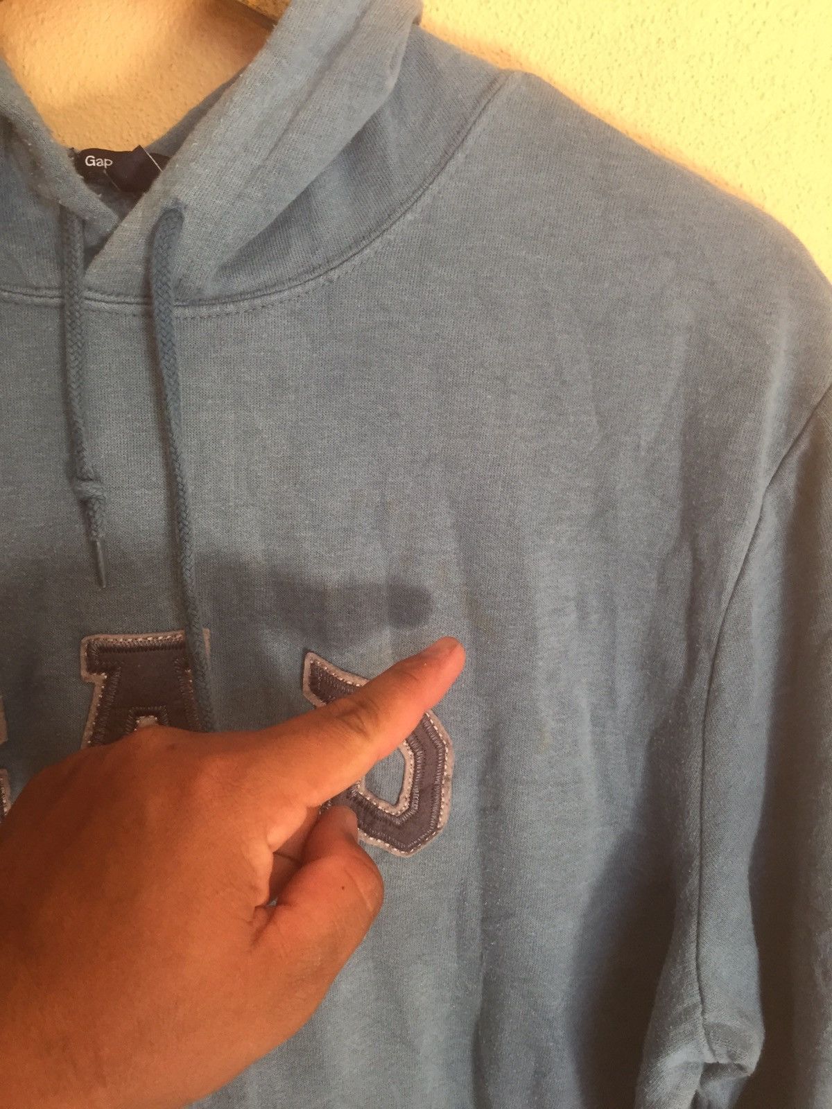 Gap Vintage GAP big logo hoodie Size US M / EU 48-50 / 2 - 5 Thumbnail