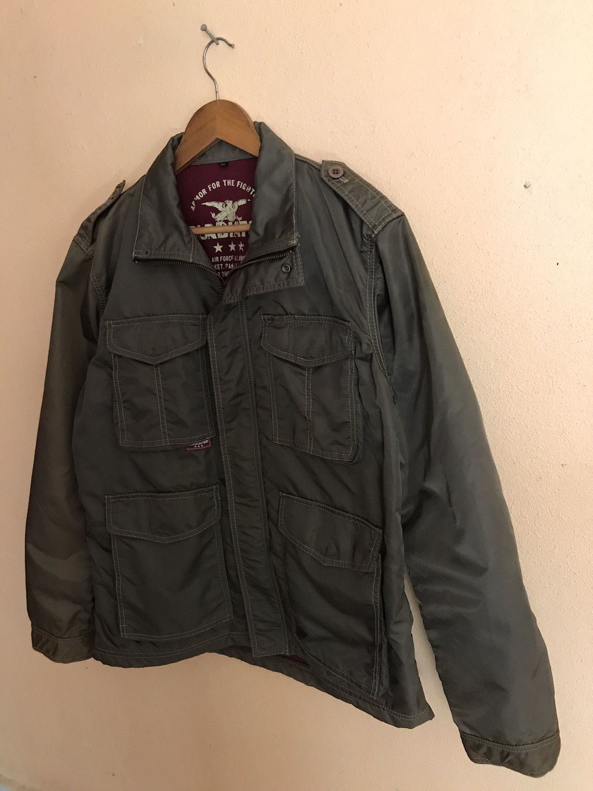 Vintage GLADIOTOR JACKET AIR FORCE US ARMY Size US M / EU 48-50 / 2 - 3 Thumbnail