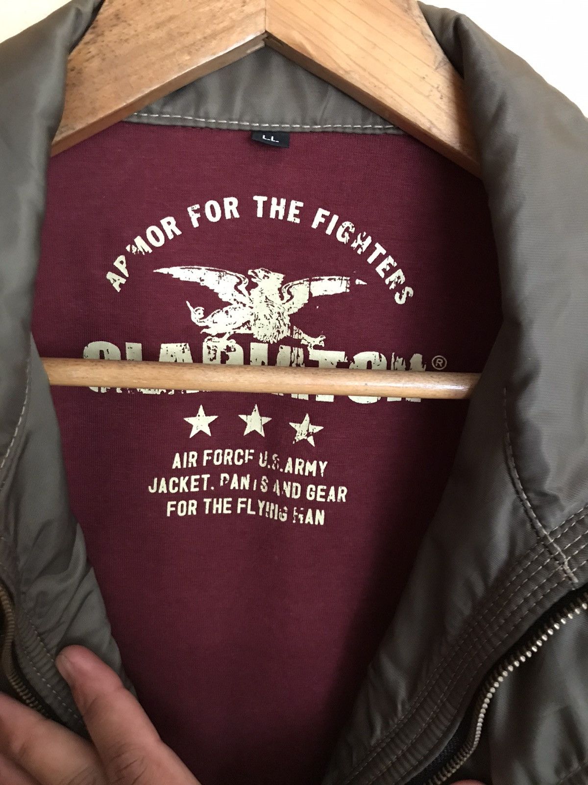 Vintage GLADIOTOR JACKET AIR FORCE US ARMY Size US M / EU 48-50 / 2 - 5 Thumbnail