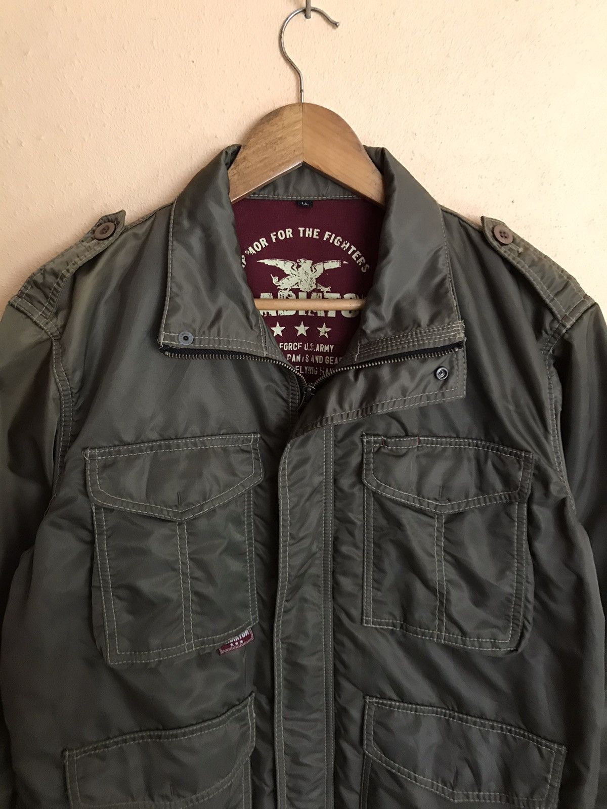 Vintage GLADIOTOR JACKET AIR FORCE US ARMY Size US M / EU 48-50 / 2 - 4 Thumbnail