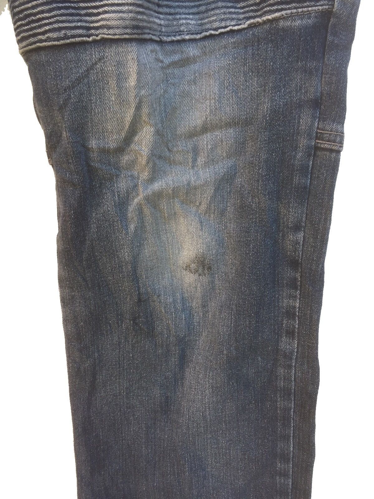 Japanese Brand RARE DISTRESSED DENIM RIDER JEANS NICE DESIGN Size US 34 / EU 50 - 6 Thumbnail