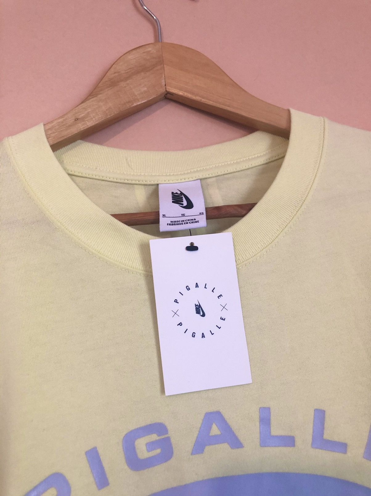 Nike × Pigalle Pigalle Basketball X Nike Swoosh logo SS20 T-shirt Size US XL / EU 56 / 4 - 4 Thumbnail