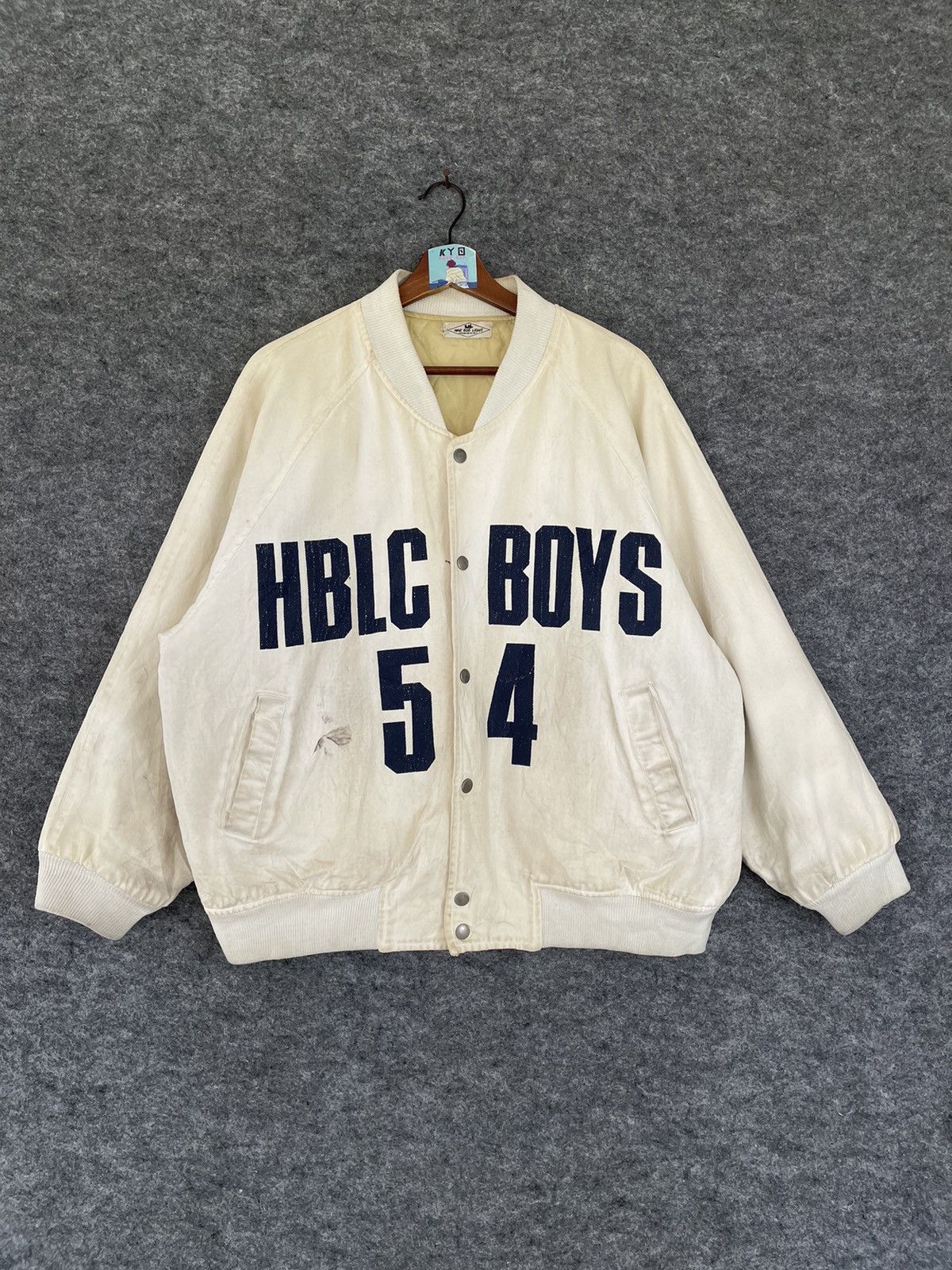 Japanese Brand VINTAGE HBLC BOYS JACKET Size US L / EU 52-54 / 3 - 1 Thumbnail