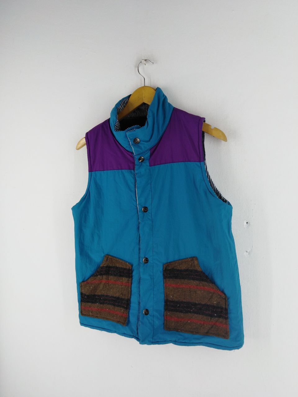 Japanese Brand REVERSIBLE VEST BY LIME. INC. Size US M / EU 48-50 / 2 - 7 Thumbnail