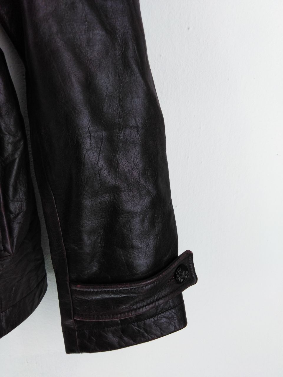 Designer CHERIE ET AMI LEATHER JACKET FITS S Size US L / EU 52-54 / 3 - 4 Thumbnail