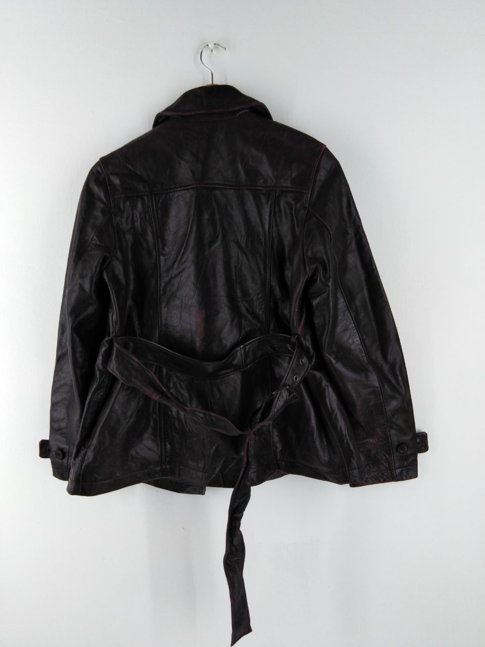 Designer CHERIE ET AMI LEATHER JACKET FITS S Size US L / EU 52-54 / 3 - 2 Thumbnail