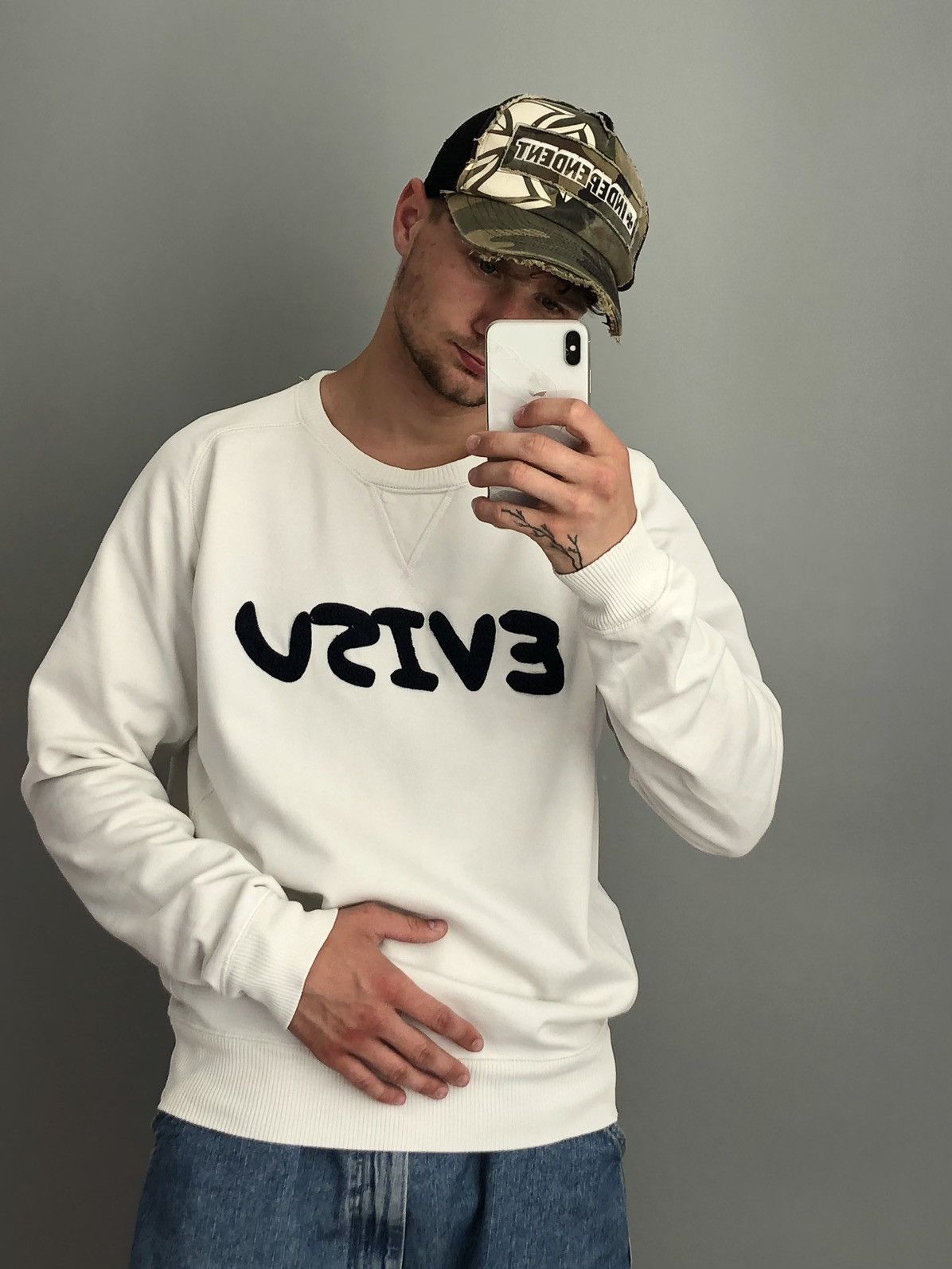 Evisu × Vintage Vintage sweetheart EVISU RARE item Size US M / EU 48-50 / 2 - 4 Thumbnail