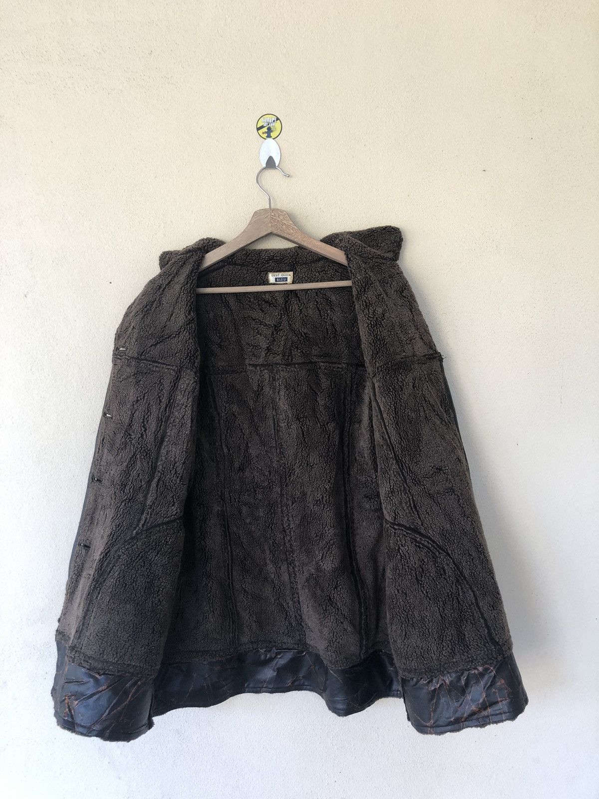 Japanese Brand Cest Chica Bleu Avant Garde Leather Jacket Size US M / EU 48-50 / 2 - 10 Thumbnail