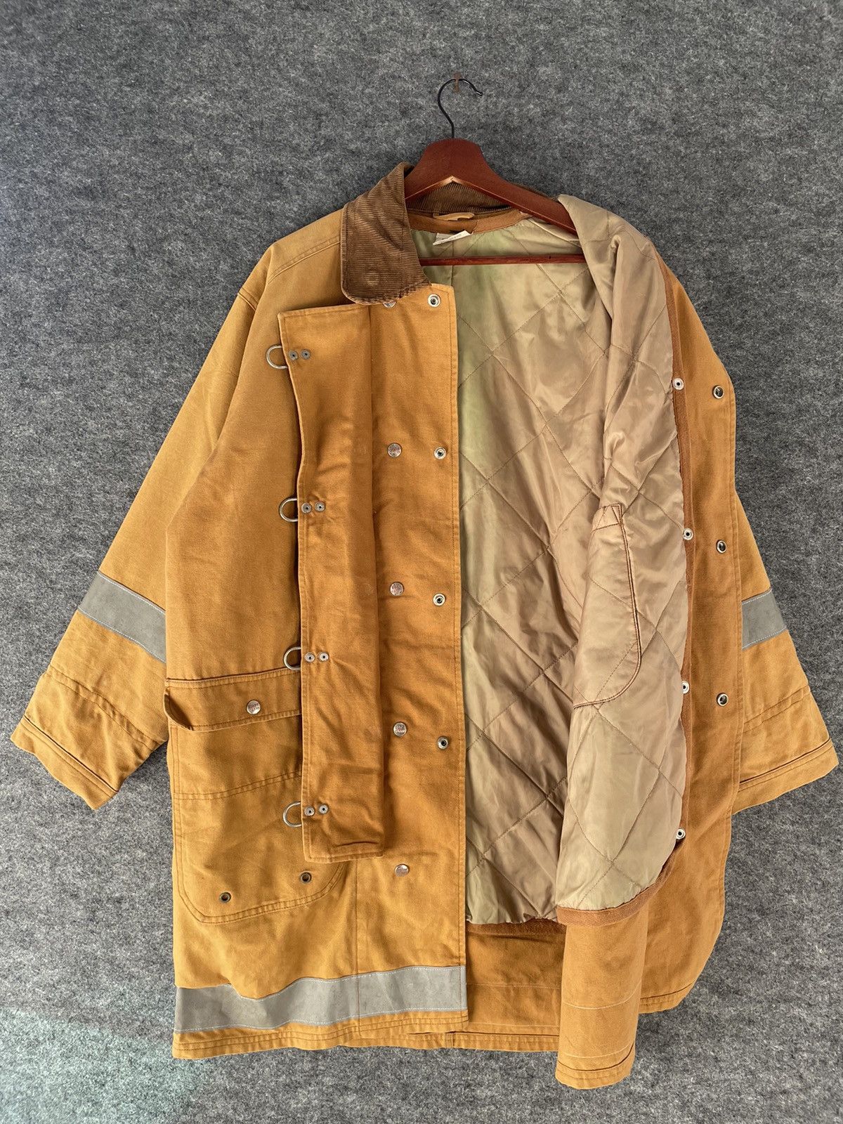 Vintage LONG CHORE JACKET FITS L-XL Size US M / EU 48-50 / 2 - 5 Thumbnail