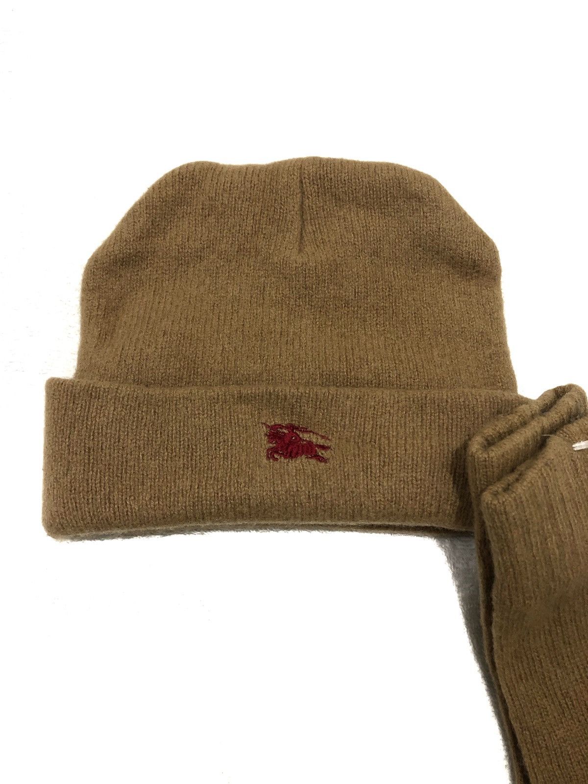 Burberry Burberrys Lambswool Beanie Glove Set Children Size ONE SIZE - 2 Thumbnail