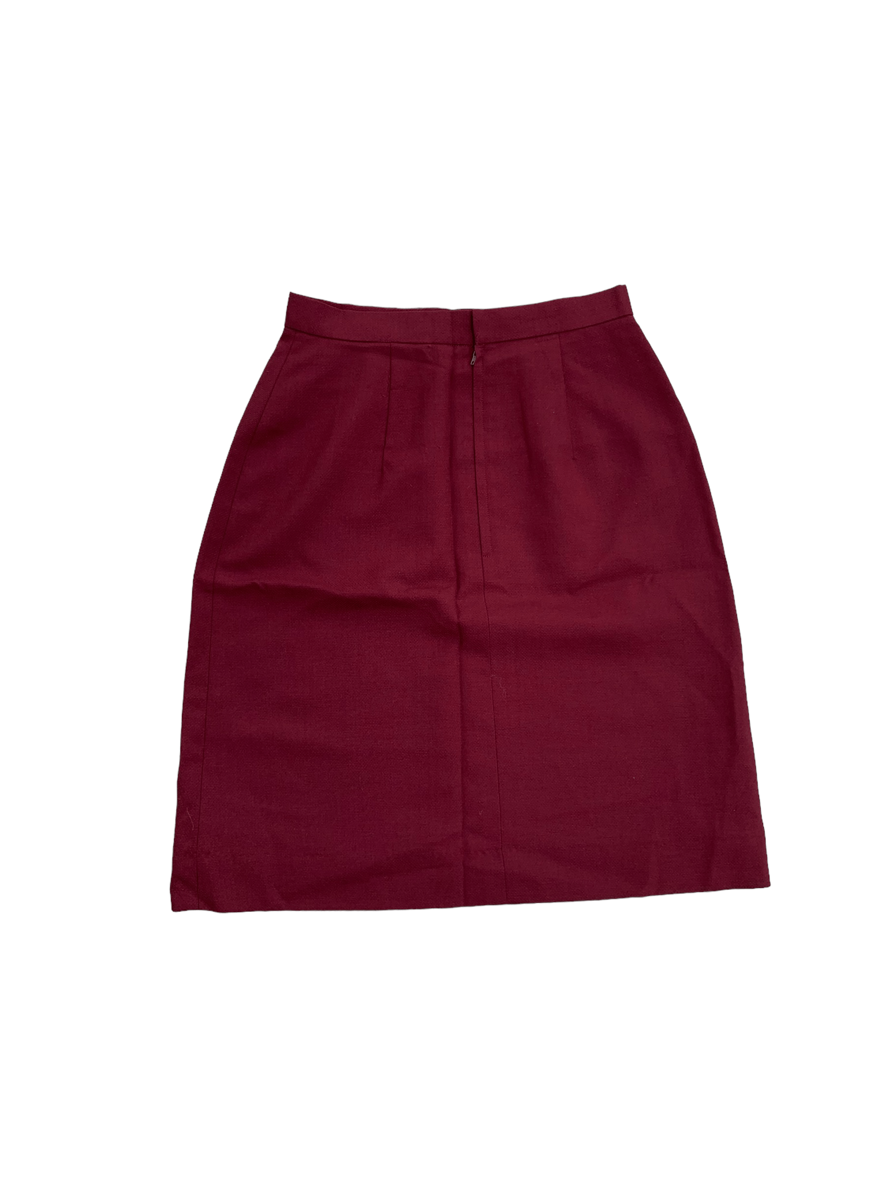 image of Issey Miyake x Tsumori Chisato Casual Maroon Skirt, Women's (Size 25)