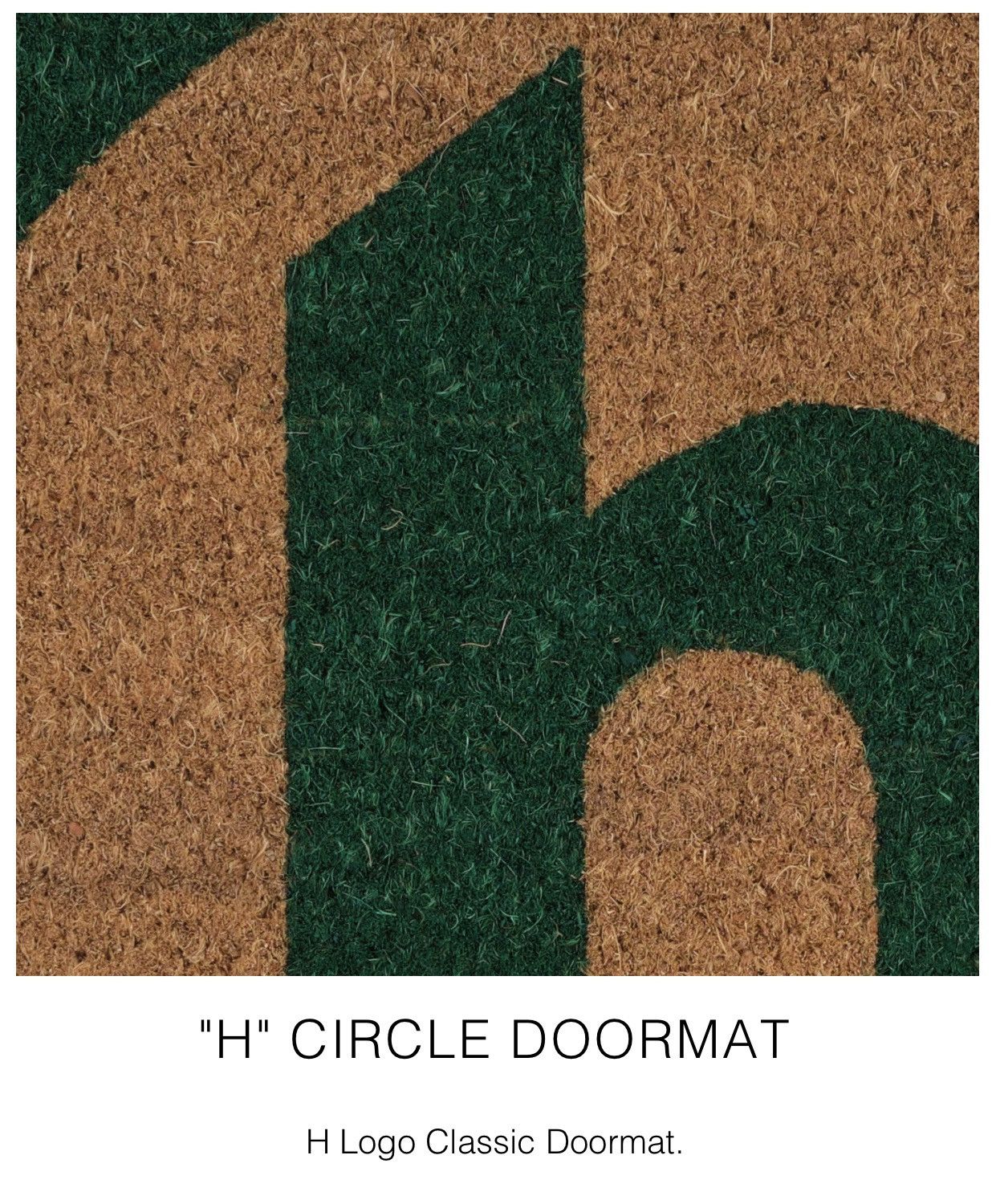 HIDDEN Hidden NY H Circle Doormat Size ONE SIZE - 2 Thumbnail