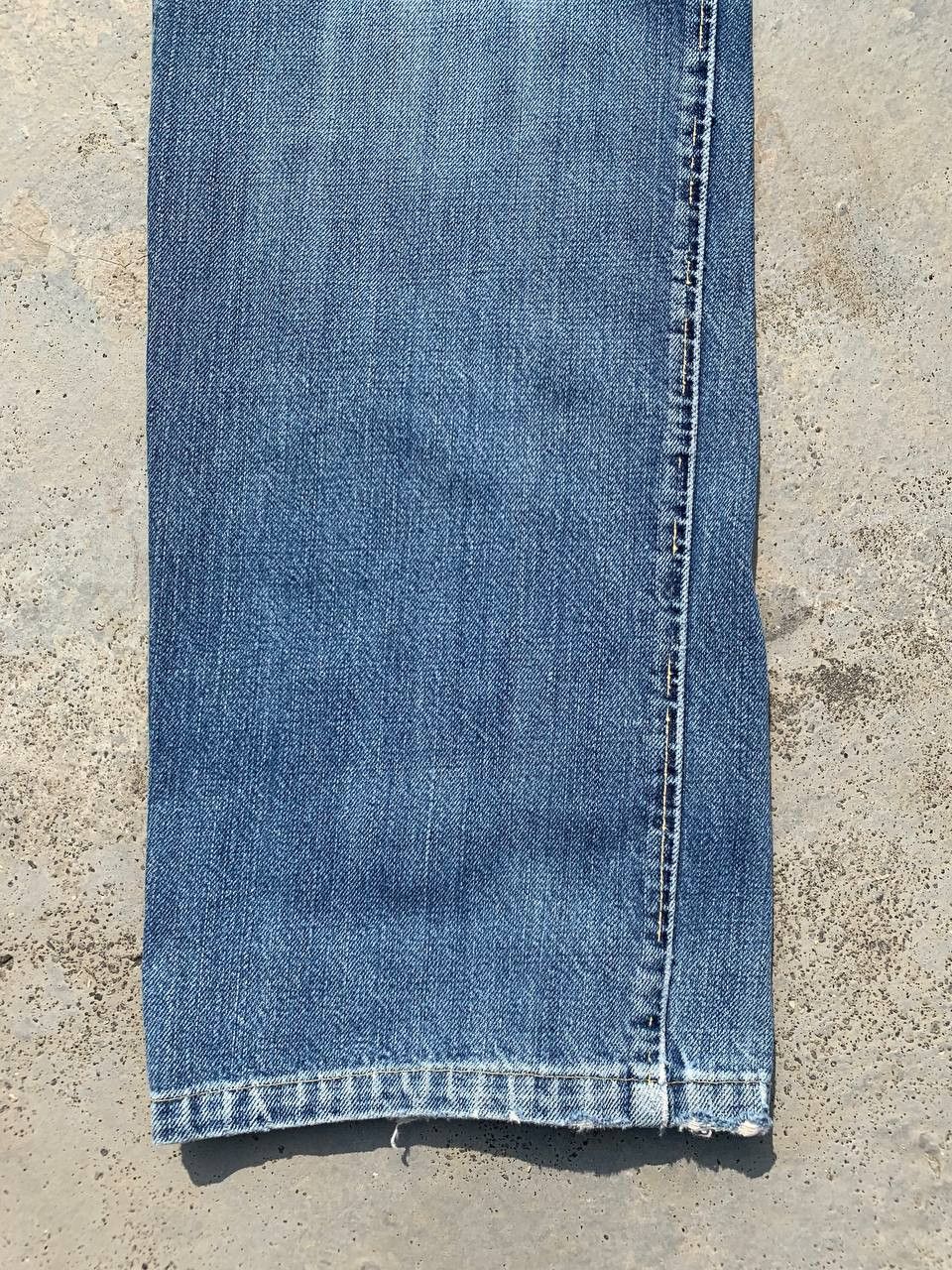 The Real McCoy's Vintage Joe McCoy Selvedge Distressed Denim Size US 28 / EU 44 - 7 Thumbnail