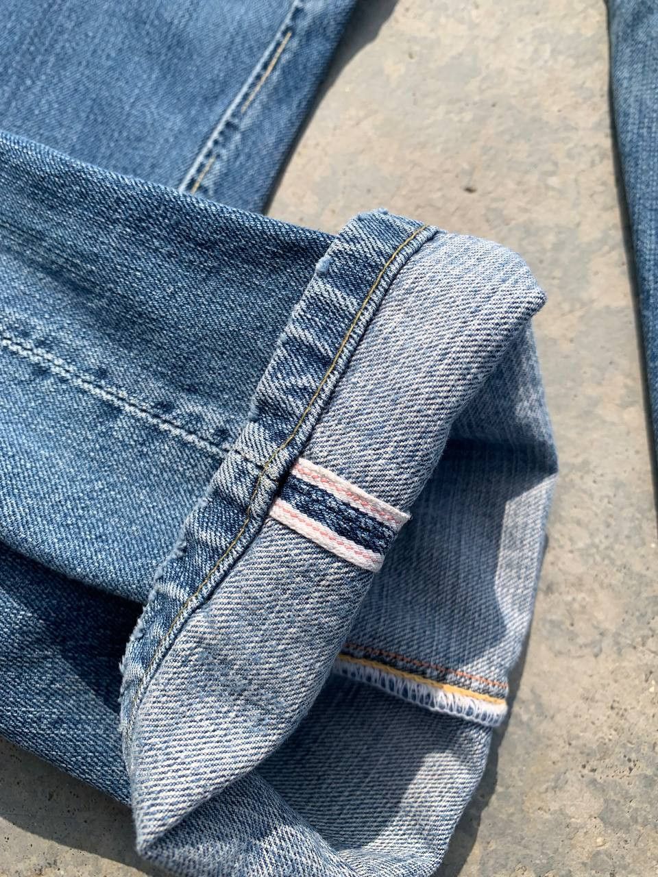 The Real McCoy's Vintage Joe McCoy Selvedge Distressed Denim Size US 28 / EU 44 - 17 Thumbnail