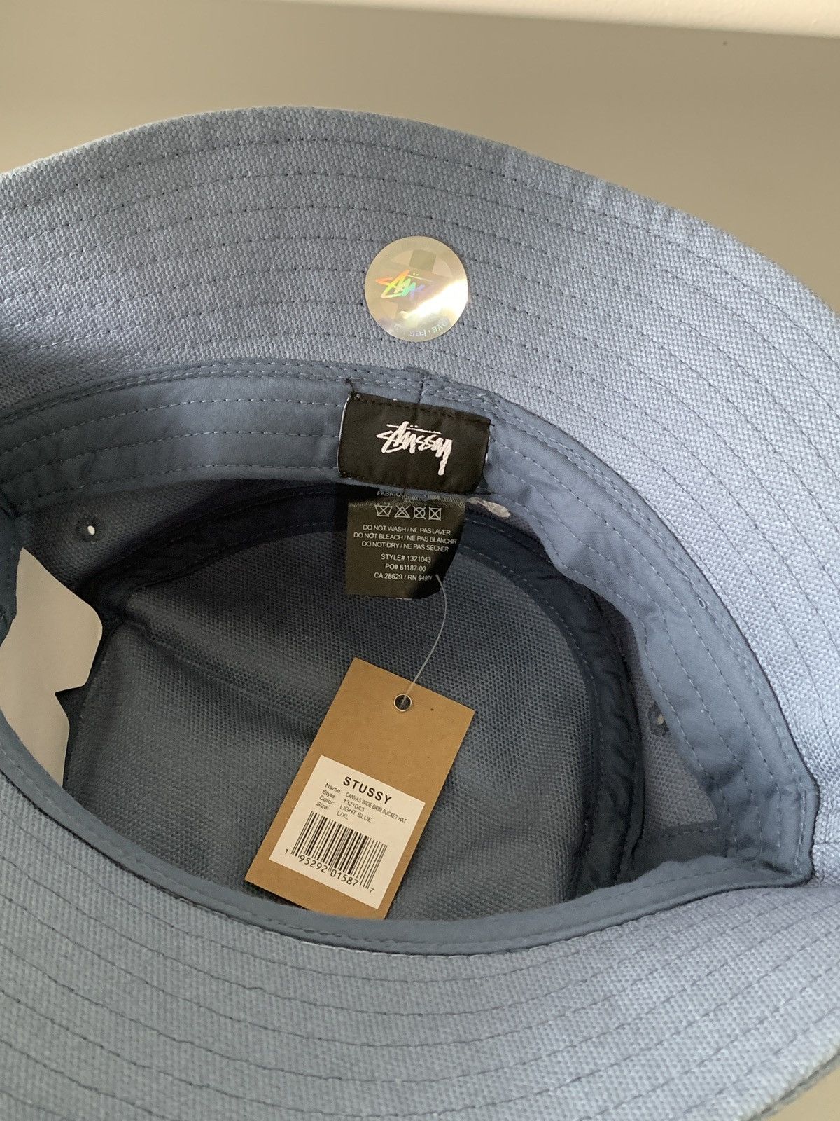 Stussy Stussy Canvas Wide Brim Bucket Hat Size ONE SIZE - 6 Thumbnail