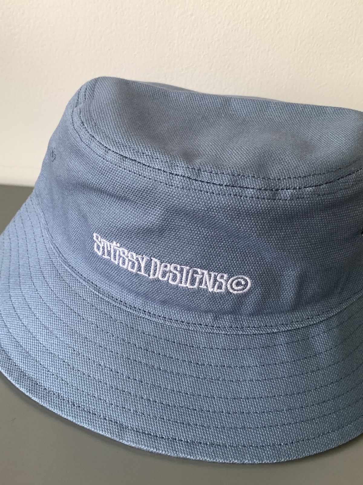 Stussy Stussy Canvas Wide Brim Bucket Hat Size ONE SIZE - 2 Thumbnail