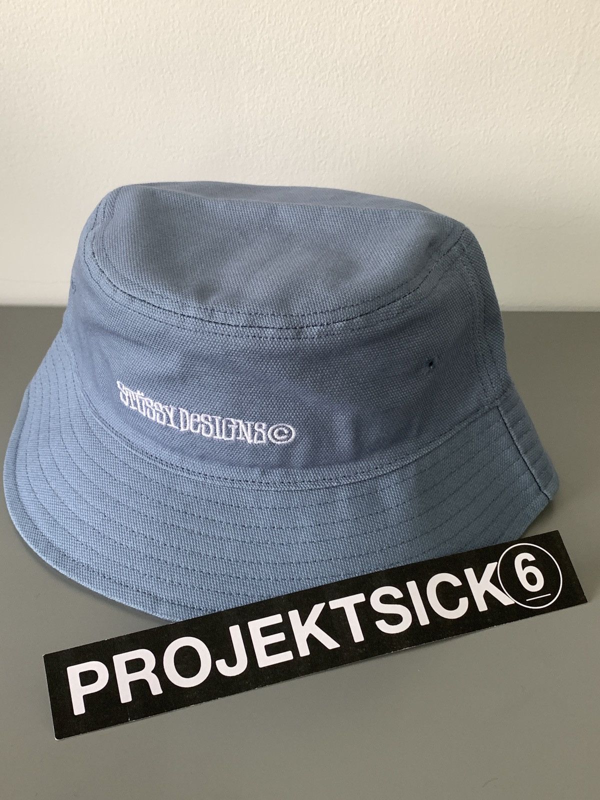 Stussy Stussy Canvas Wide Brim Bucket Hat Size ONE SIZE - 3 Thumbnail