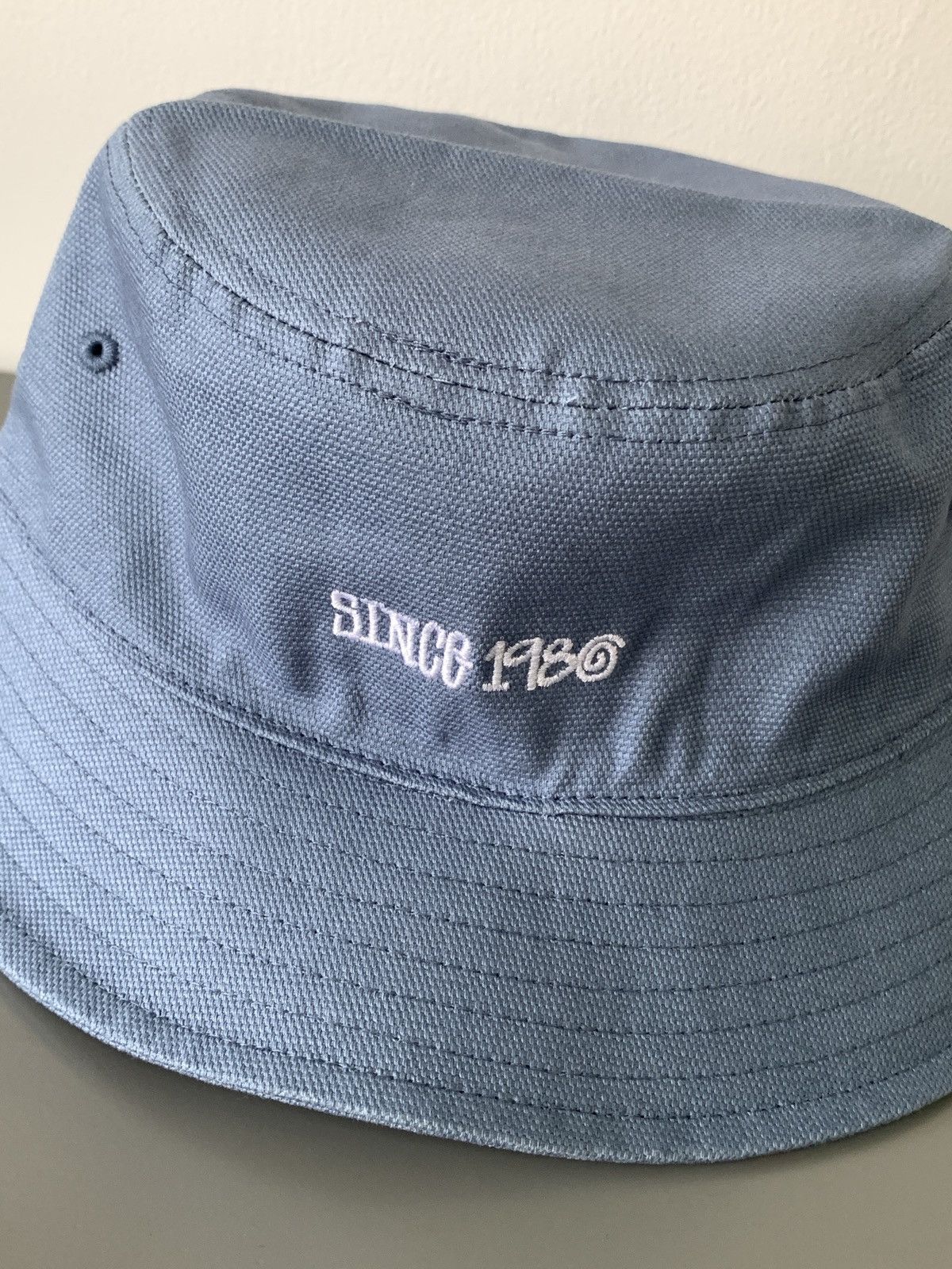 Stussy Stussy Canvas Wide Brim Bucket Hat Size ONE SIZE - 5 Thumbnail