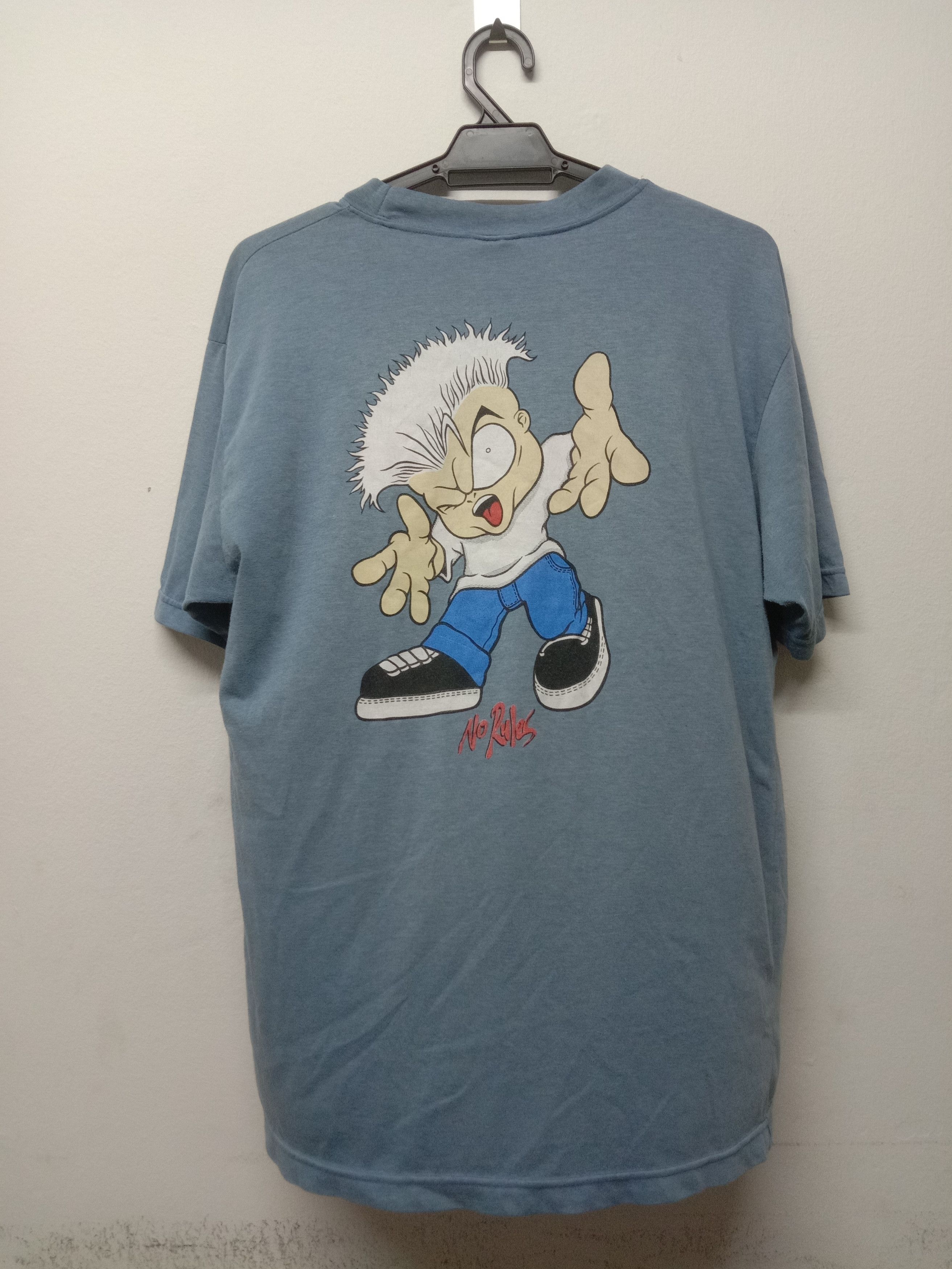 Vintage Vintage Stussy No Rules Shirt Grailed