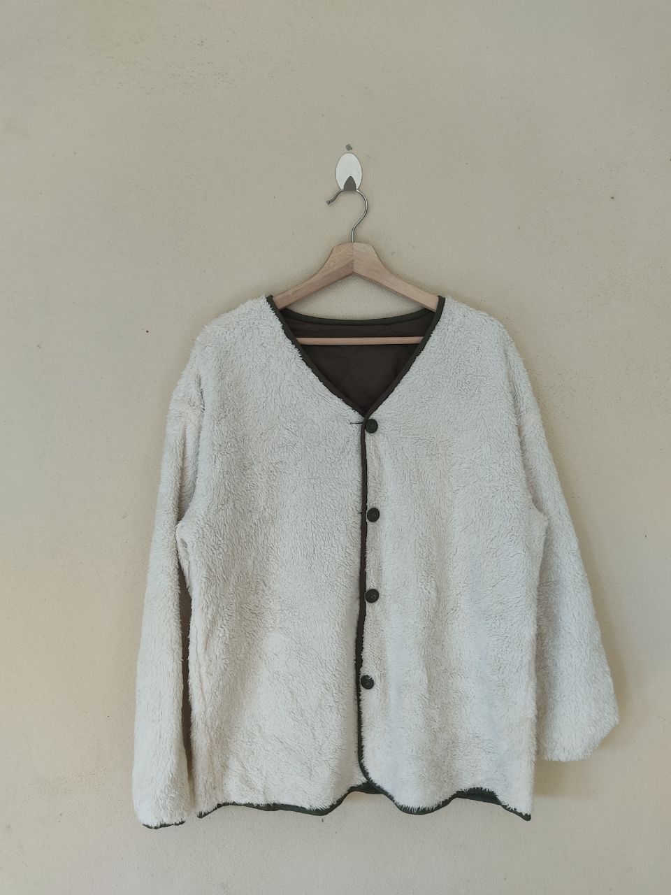 Japanese Brand BROWNY DESERTER REVERSIBLE FLEECE JACKET Size US L / EU 52-54 / 3 - 6 Thumbnail